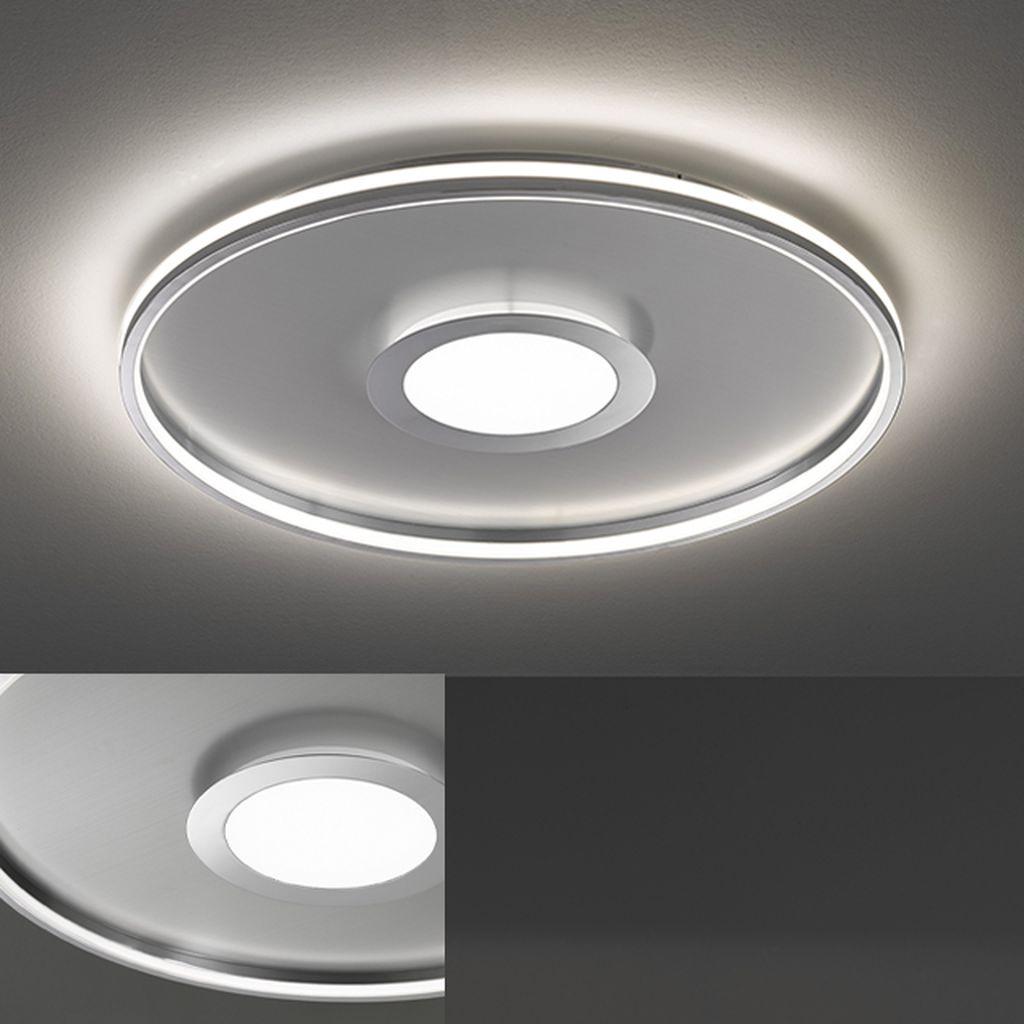 Deckenleuchte LED, Durchmesser = 60 cm, Dimmbar in 3 Stufen über Wandschalter, 7 Jahre LED Garantie