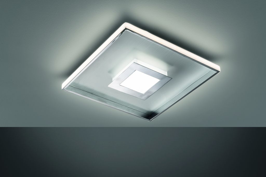 Deckenleuchte LED, 40 * 40 cm, 3 fach dimmbar per AN/AUS Schalter