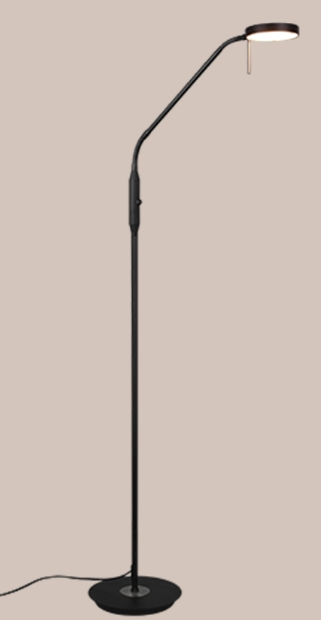 LED Stehleuchte, CCT, Touchdimmer, schwenkbar