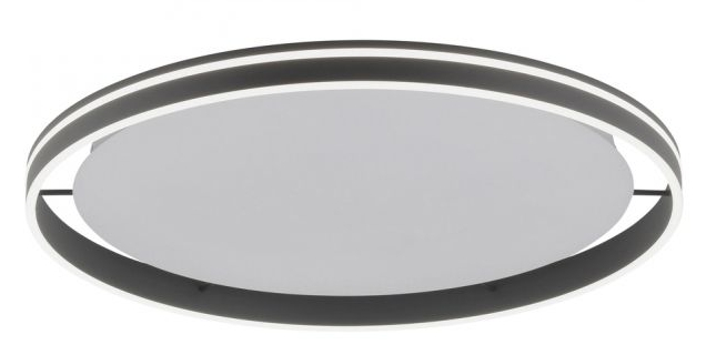 Deckenleuchte, Schwarz, ZigBee fähig, inkl. Fernbedienung