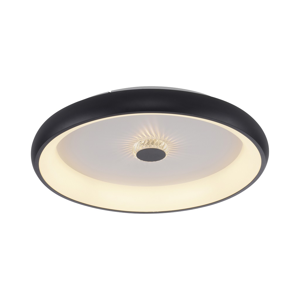 LED Deckenleuchte, CCT, dimmbar, Fernbed., Memory