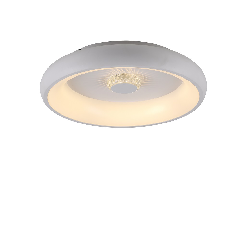 LED Deckenleuchte, CCT, dimmbar, Fernbed., Memory