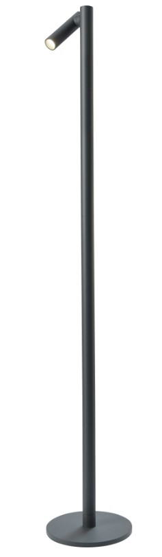 LED Akku Stehleuchte, IP54, schwenkbar, bis zu 240 Stunden!