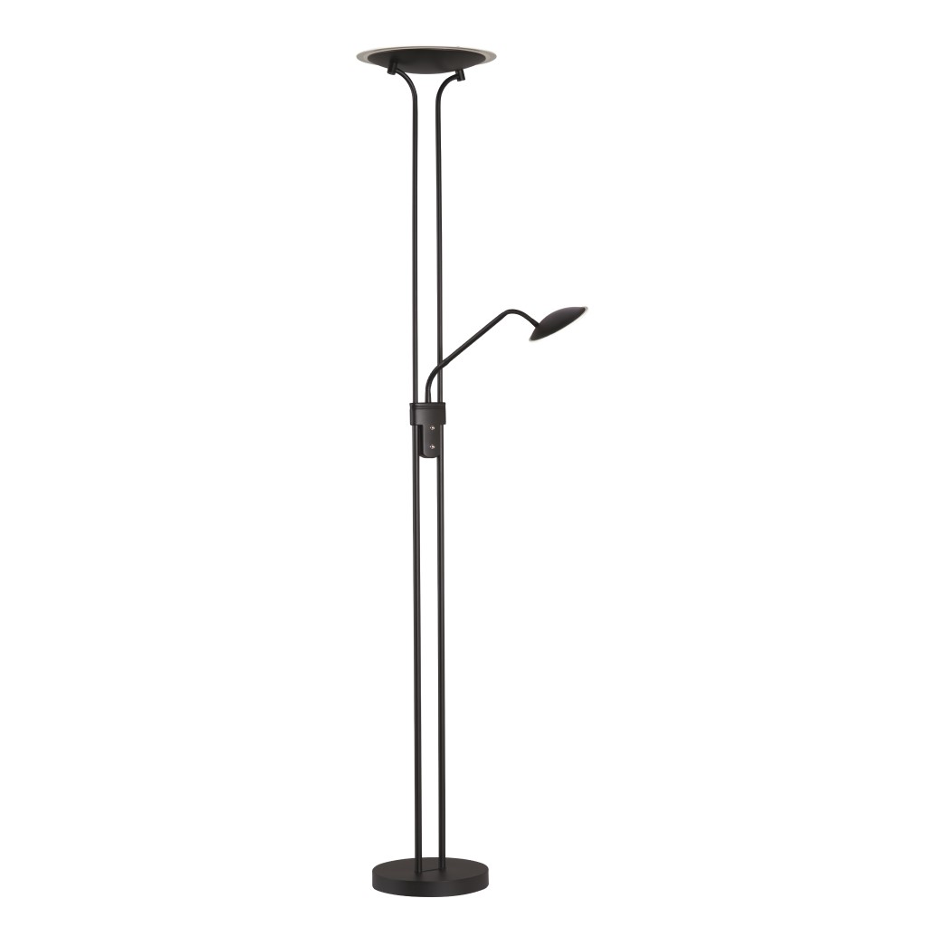 LED Stehleuchte, Sensordimmer, CCT, Schwarz, ZT2