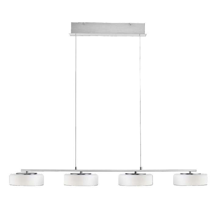 LED Pendelleuchte, CCT, Fernb., Memory, höhenverstellbar