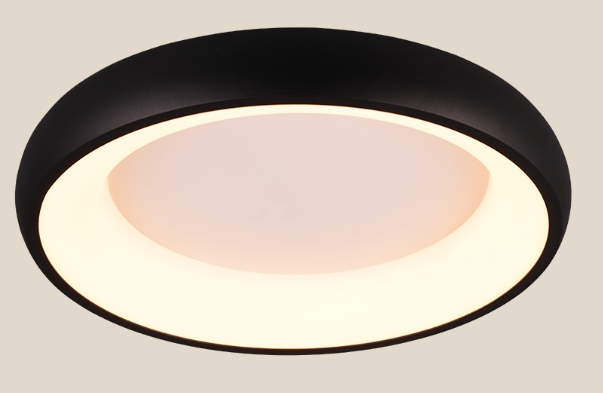 LED Deckenleuchte, SwitchDim, CCT, Memory, Schwarz, ZT1