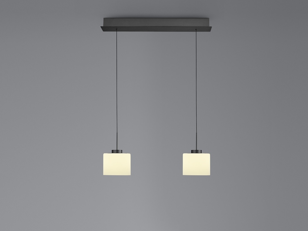 LED Pendelleuchte, Fernbedienung, höhenverst., CRI 90+