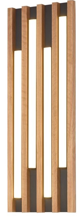 LED Deckenleuchte, SwitchDim, Holzfarben, ZT2