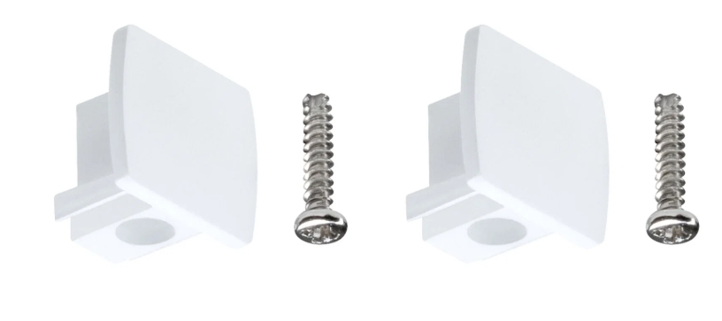 Endkappen, U Rail, Signalweiß