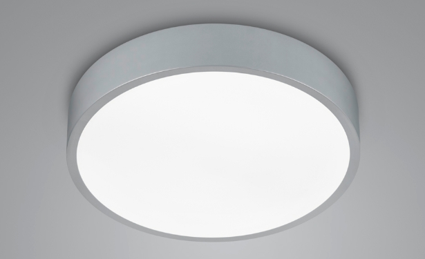 LED Deckenleuchte, dimmbar, CCT, Titanfarben