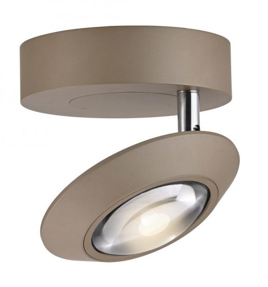 LED Wandstrahler, Linse, schwenkbar, dimmbar