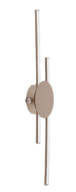 LED Wand-/Deckenleuchte, Sand/Weiß