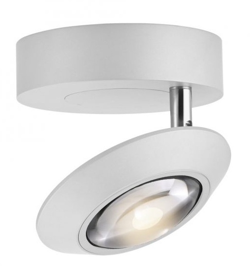 LED Deckenleuchte, dimmbar, Memory, schwenkbar, Weiß