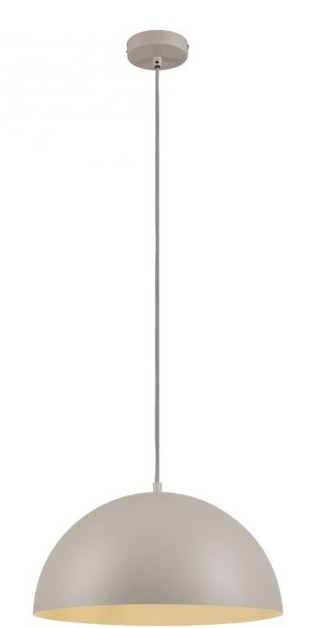 Pendelleuchte, Sandgrau, E27 Fassung