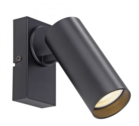 Strahler, schwenkbar, schwarz, inkl. GU10