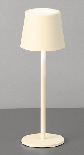 LED Akku Tischleuchte, CCT, Touchdimmer, Sandbeige, ZT2