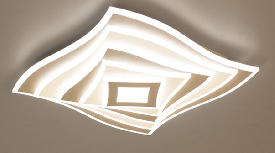 LED Deckenleuchte, CCT, Fernbedienung, RGB, Backlight