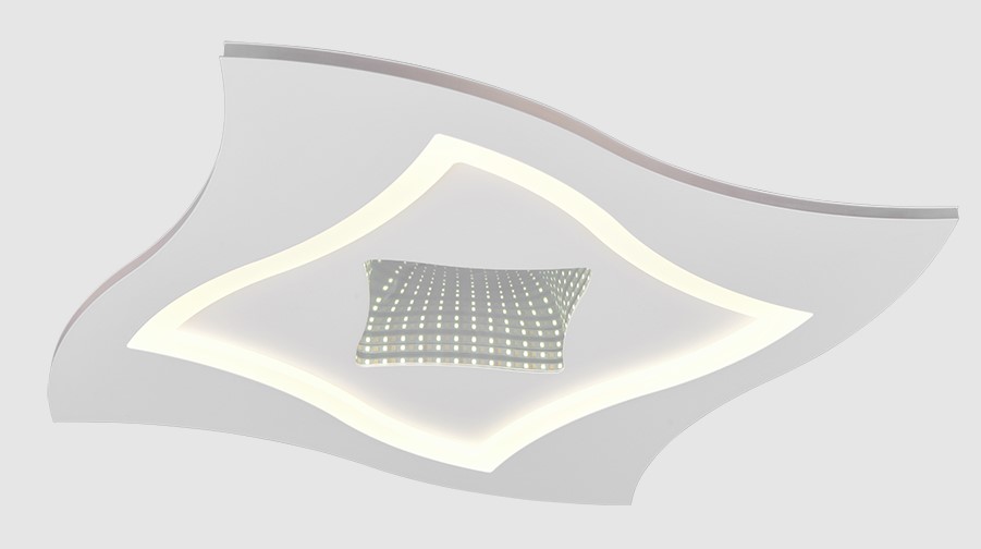 LED Deckenleuchte, Fernbedienung, CCT, RGB, Nachtlicht, ZT2