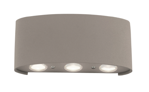LED Wandleuchte, IP54, Sandfarben, ZT3