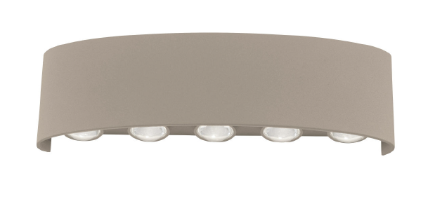 LED Wandleuchte, IP54, Sandfarben, ZT3