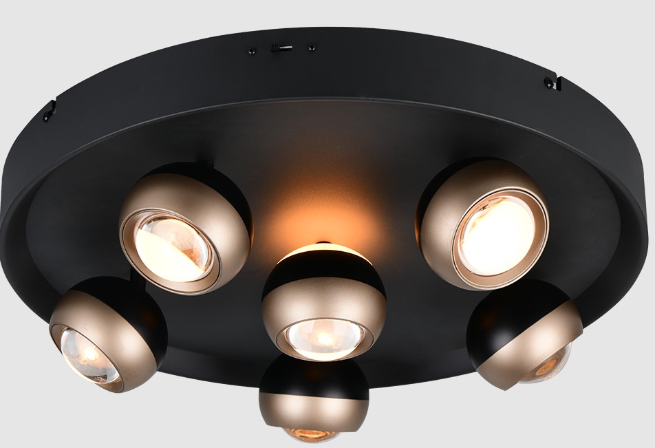 LED Deckenleuchte, CCT, SwitchDim, schwenkbar