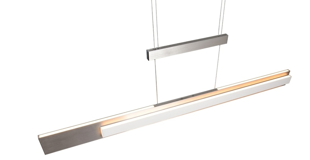 LED Pendelleuchte, Fernbed., CCT, ausziehbar, Lift