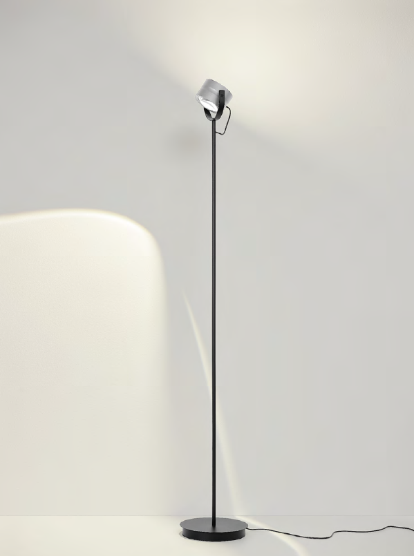 LED Stehleuchte, Tastdimmer, getr. schaltbar, CRI 90+