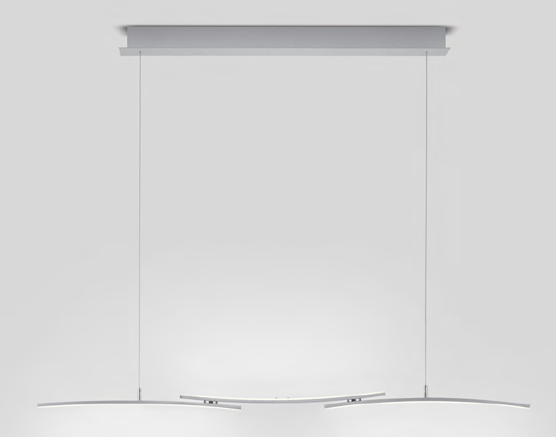 LED Pendelleuchte, Tastdimmer, CCT, CRI 90+, höhenverstellbar