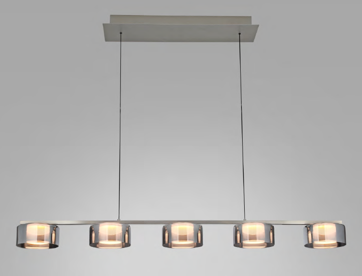 LED Pendelleuchte, Fernbedienung, DTW, CRI 90+, höhenverstellbar