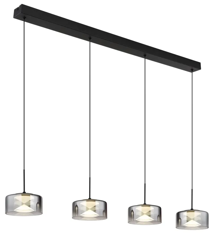 LED Pendelleuchte, Höhe einstellbar