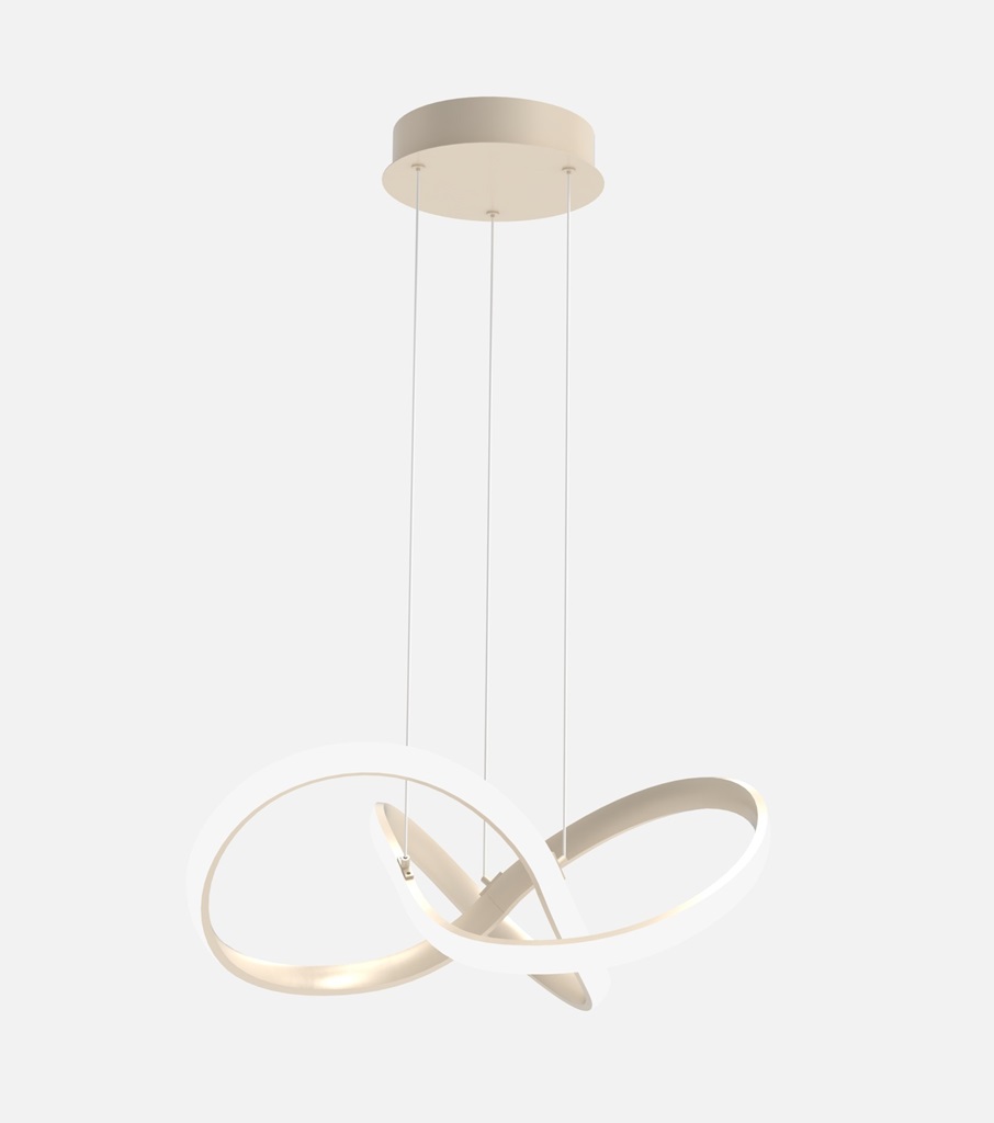 LED Pendelleuchte, Sandfarben