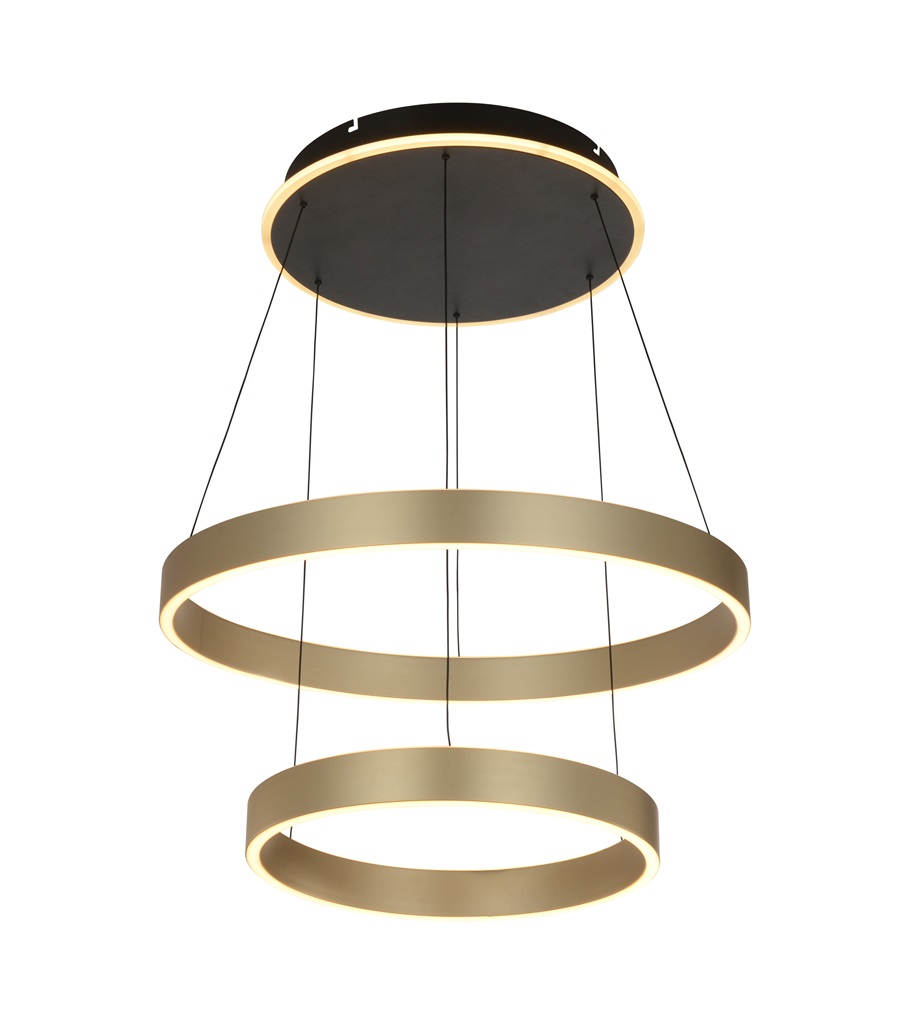 LED Pendelleuchte, Lift, Backlight, 3-Stufen dimmbar