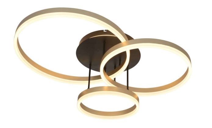 LED Deckenleuchte, 3-Stufen dimmbar, Backlight