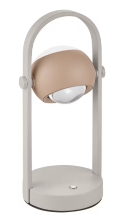 LED Akku Tischleuchte, CCT, dimmbar, Fernbedienung, schwenkbar