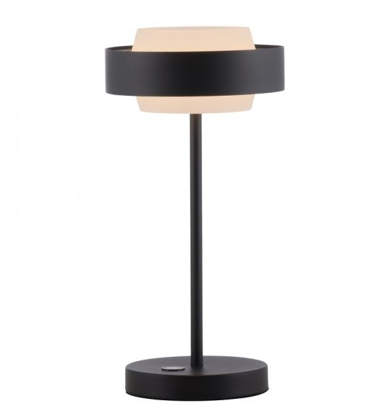 LED Tischleuchte, Touchdimmer, schwarz
