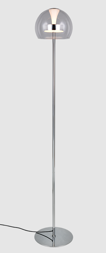 LED Stehleuchte, CCT, Sensordimmer, Fußschalter