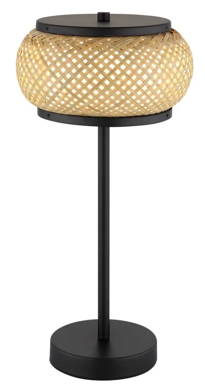 LED Tischleuchte, CCT, Memory, Schnurschalter, dimmbar