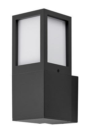 Wandleuchte, IP65, Dunkelgrau, E27