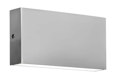 LED Wandleuchte, Up&amp;Down, Anthrazit, IP54