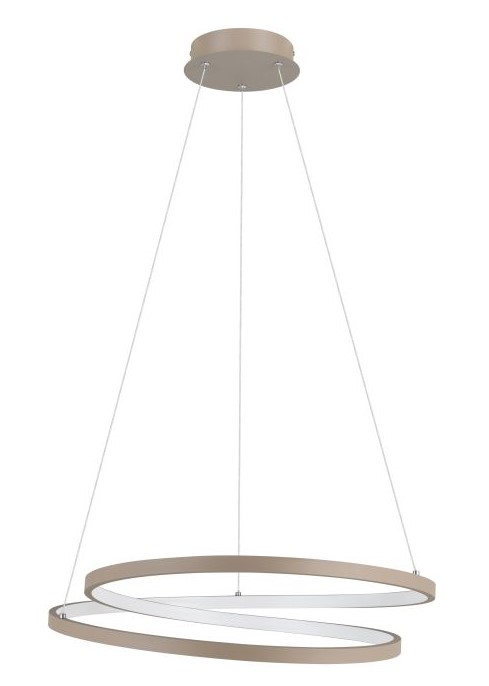 LED Pendelleuchte, Sandfarben