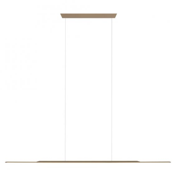 LED Pendelleuchte, dimmbar, Bronze