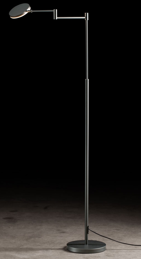 LED Stehleuchte, schwenkbar, CRI 90+, Touchdimmer