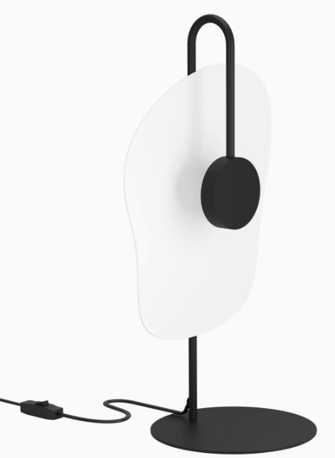 LED Tischleuchte, Schwarz, Schnurschalter