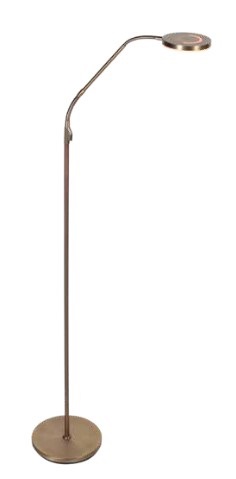 LED Stehleuchte, DTW, Fernbedienung, Bronze