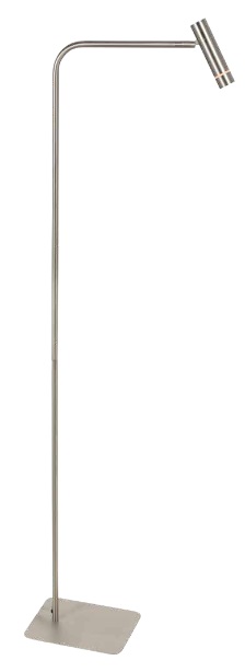 LED Stehleuchte, schwenkbar, CRI 90+, Tastdimmer