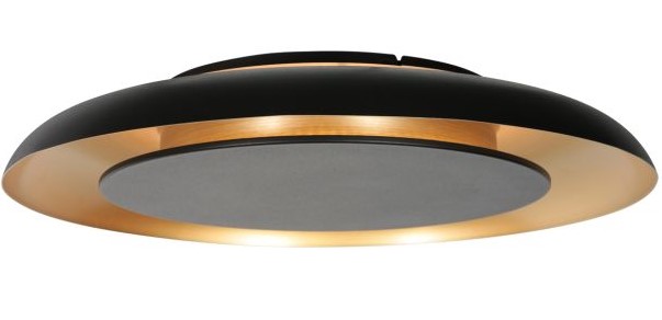 LED Tischleuchte, Schwarz, Backlight