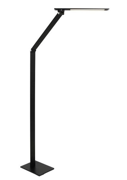 LED Stehleuchte, Schwarz, CCT, Touchdimmer