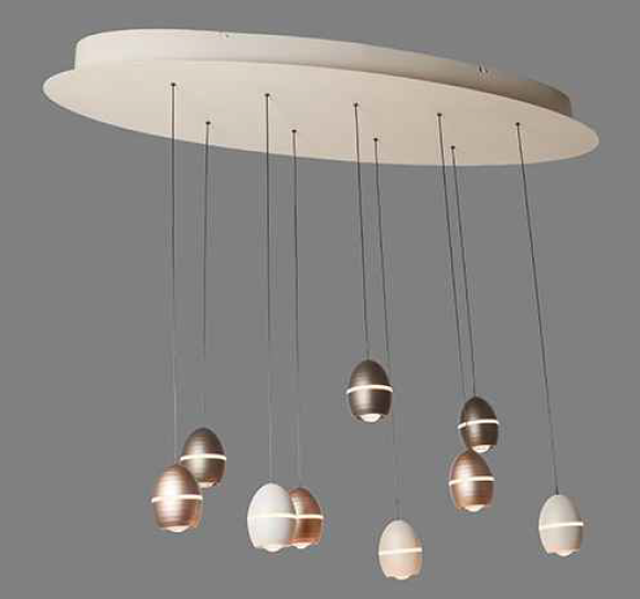 LED Pendelleuchte, Fernbedienung, CCT, Lift