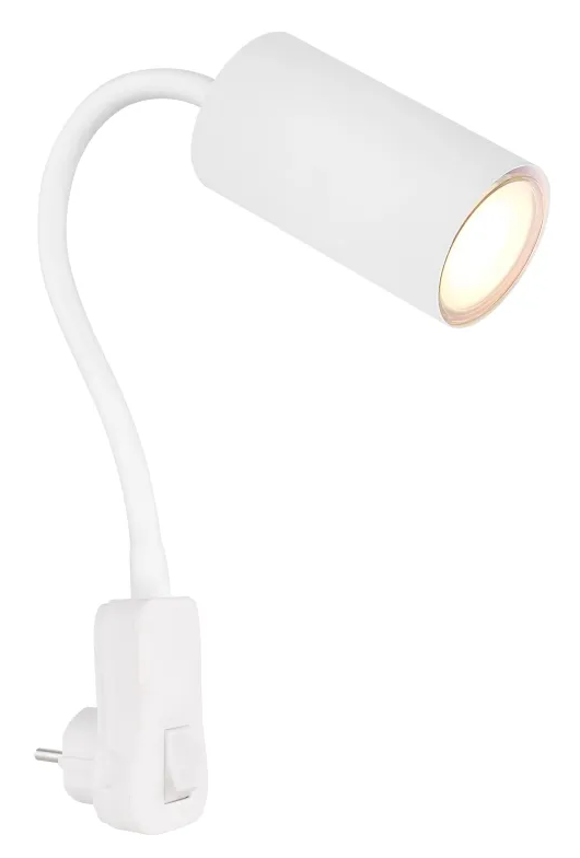 Steckerleuchte, weiß, GU10