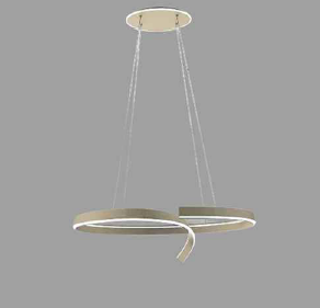 LED Pendelleuchte, DTW, WiZ kompatibel, höhenverstellb.